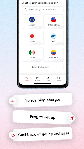 Screenshot of Holafly eSIM Prepaid Card