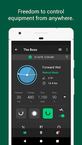 Android application FieldNET screenshort