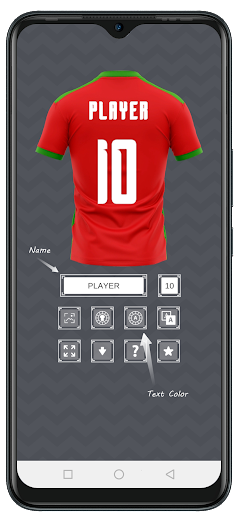 Android application Football Jersey Maker 2024 screenshort