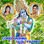 Cover Image of Download Lord Krishna Dual Photo Frames  APK
