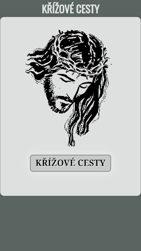 Android application KŘÍŽOVÉ CESTY screenshort
