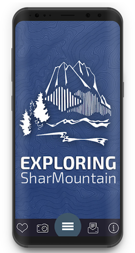 Android application Exploring Shar Mountain screenshort