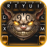 Cover Image of Download Evil Angry Cat Keyboard Theme  APK