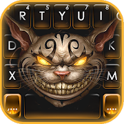 Evil Angry Cat Keyboard Theme