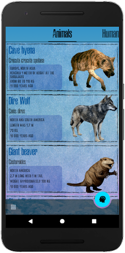 Android application PARK: ICE AGE screenshort
