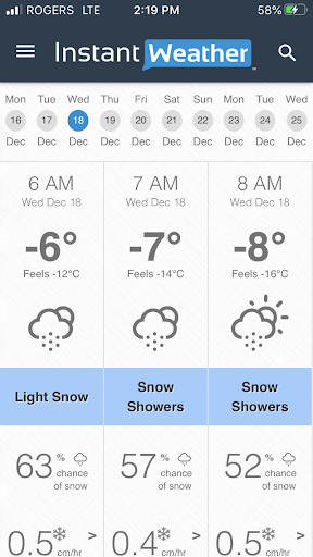 Instant Weather ™ Screen 3