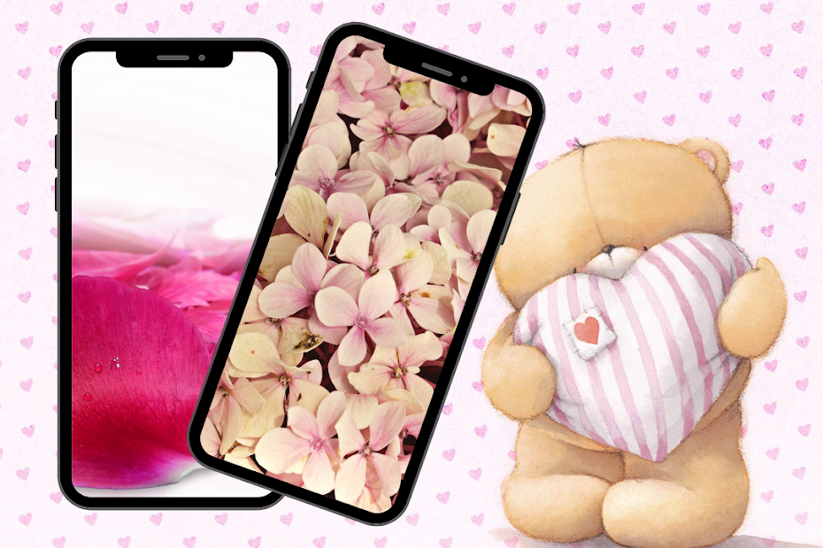 Screenshot 7 Fondo de Pantalla Rosa Pastel android