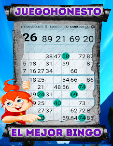 Bingo con Dinero Lotería en 25