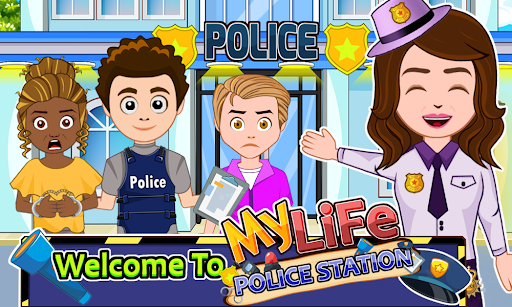Android application My Home City Town Police jail screenshort