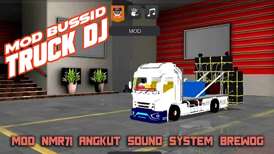 Mod Bussid Truck DJ