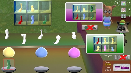 Shapes on a Shelf Game Screenshot