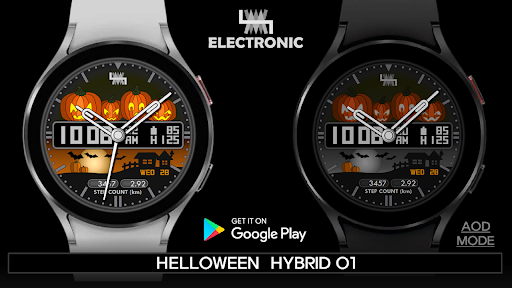 Android application LMwatch helloween hybrid 01 screenshort