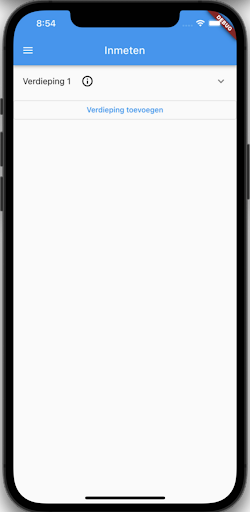 Android application Inmeten screenshort