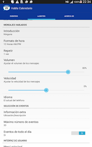 Screenshot 8 Alarmas del calendario por voz android