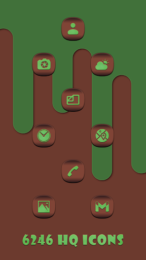 Android application Alchemy Green Icons screenshort