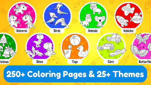 Learning & Coloring Game for Kids & Preschoolers  screenshots 19