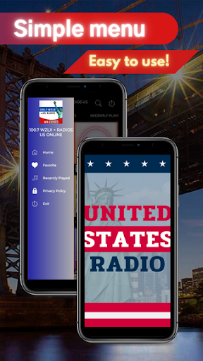 100.7 WZLX + RADIOS US online Screen 3