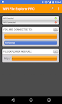 screenshot of WiFi File Explorer PRO