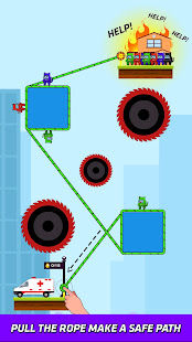 Rope Hero Rescue: Brain Game 2.4 APK screenshots 1