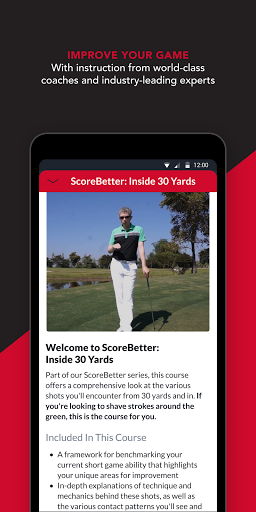 Screenshot of Golfzon Leadbetter