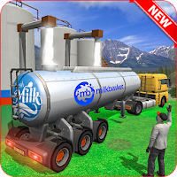 Milk Transport Big Truck Simulator 2019