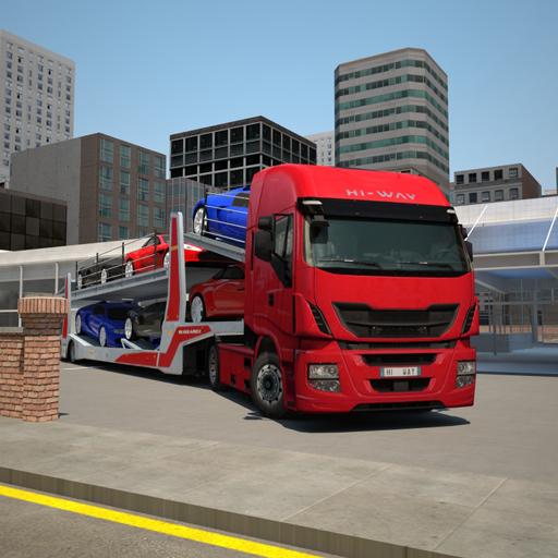 Baixar e jogar rodovia carga: caminhão dirigindo bens transporte no PC com  MuMu Player