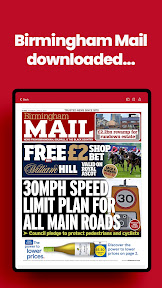 Birmingham Mail Newspaper screenshot