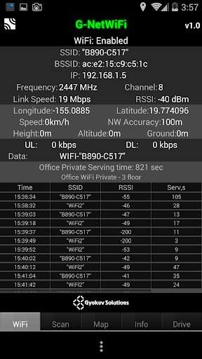 Screenshot of G-NetWiFi Pro