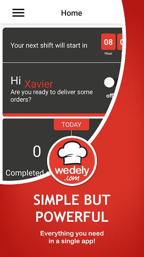 Android application WeDrivers screenshort