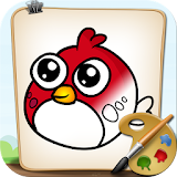 Angry Coloring Birds icon