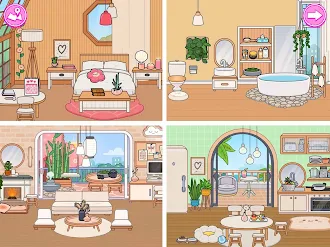 Game screenshot Princess Town Dream House Game apk download