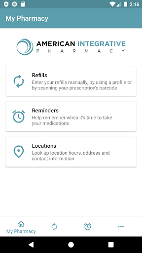 Android application American Integrative Pharmacy screenshort