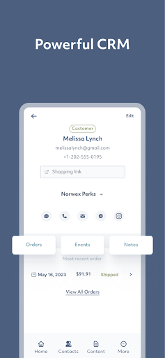 Screenshot of Nori: Norwex Consultant App
