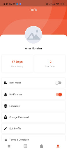 Android application كبسه - السائق screenshort