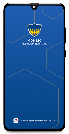 Android application MDI LIC Mediclaim screenshort