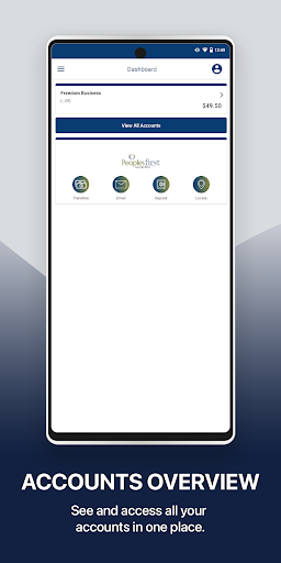 Peoples First Savings Bank Biz Screen 3