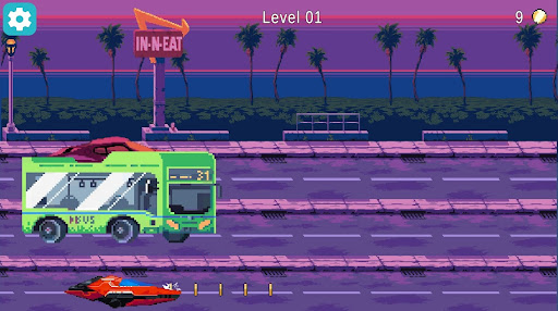 Android application Street Gold Rush Game screenshort