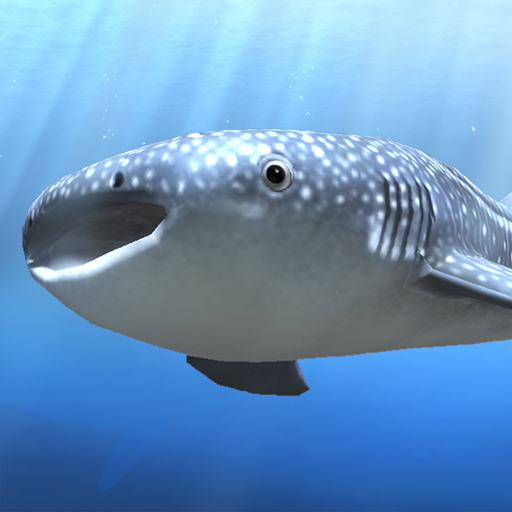 Whale shark that grows calmly logo