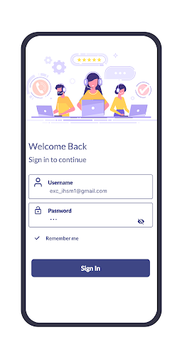 IsmHelpDesk Screen 2