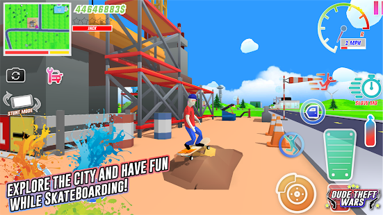 Dude Theft Wars Shooting Games Screenshot