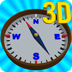 Cover Image of Baixar 3D Compass with GPS  APK