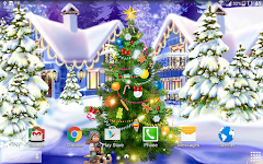 screenshot of Christmas Rink Live Wallpaper