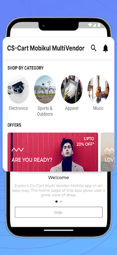 Screenshot of Mobikul CS-Cart Multivendor