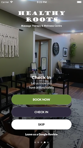 Android application Healthy Roots screenshort