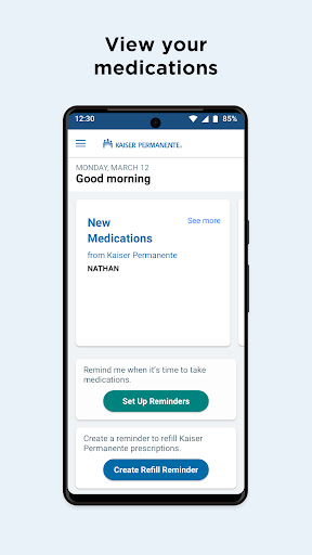 Android application My KP Meds screenshort