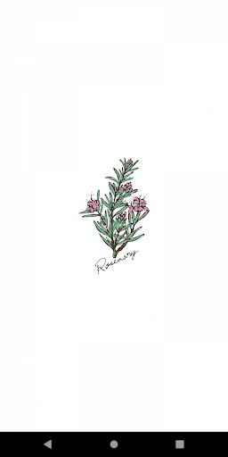 Android application 豊中市のお家サロン RoseMary screenshort