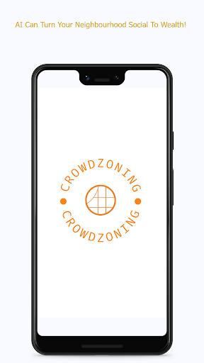 Android application Crowdzoning Lte screenshort