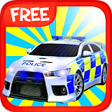 3D Police Car Parking Lot FREE icon