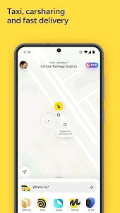 Yandex Go — taxi and delivery