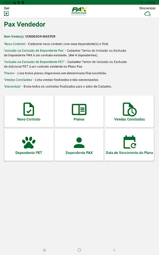 Pax Vendedor Screen 3